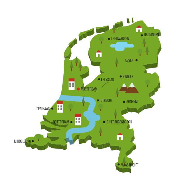 ale orkesten plattegrond nederland