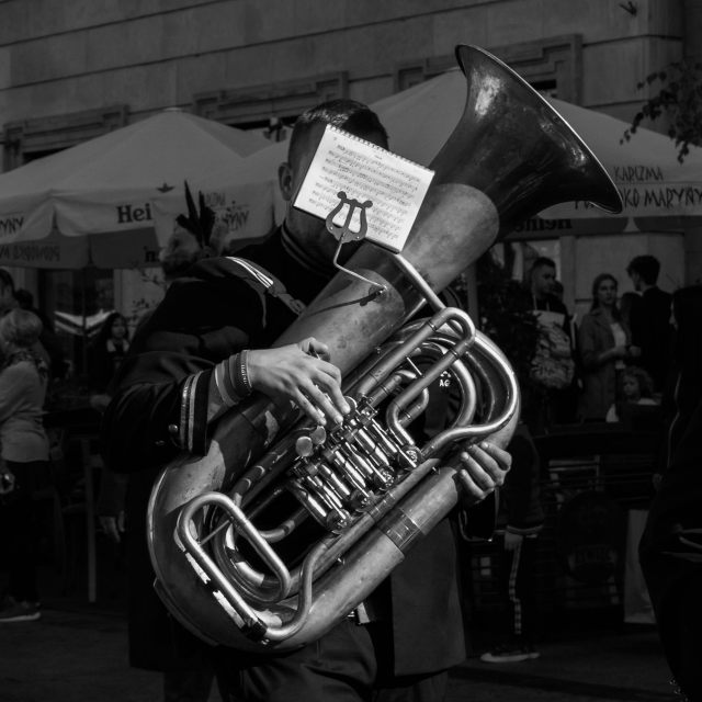 Alle orkesten bas tuba